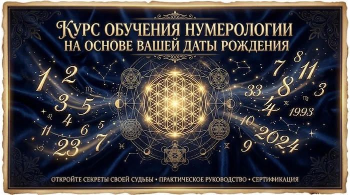 Обучающий курс нумерологии по вашей дате рождения