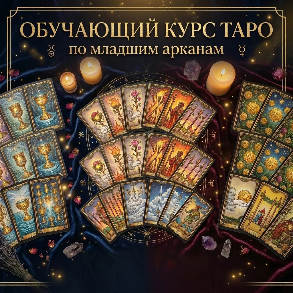 Обучающий курс Таро по младшим арканам